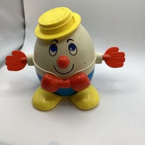 Fisher Price Humpty Dumpty Vintage early 1960’s Pull Toy
